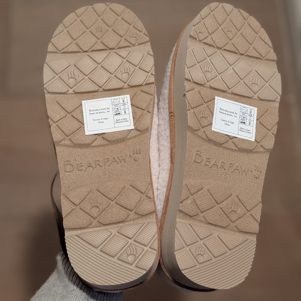 BEARPAW Snuggle Martis Womens Slippers Size 9 - Picture 6 of 9